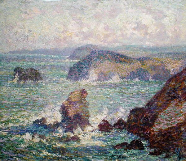 Marine, ca. 1907 (olie på lærred) af Willy Schlobach