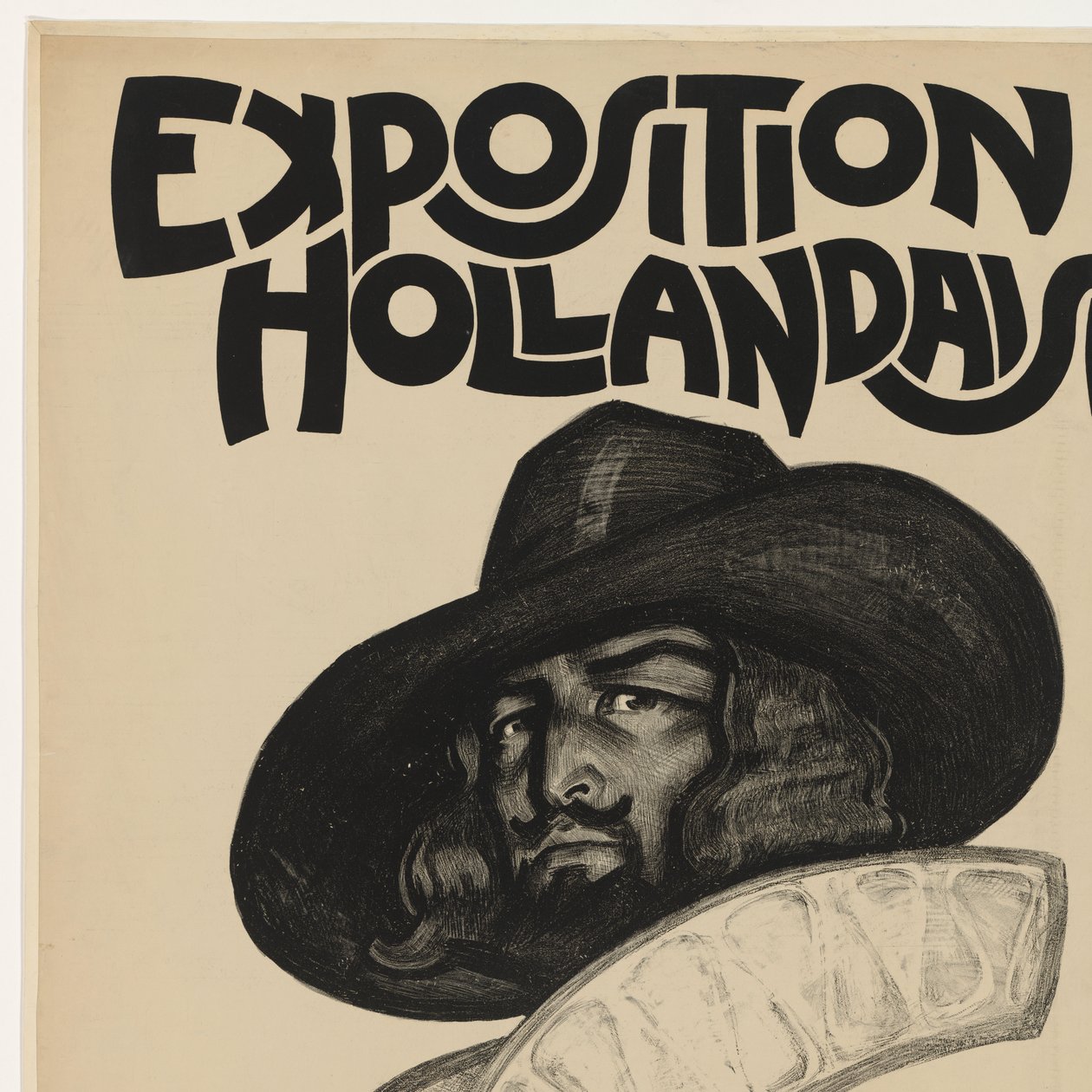 Plakat til udstillingen Hollandaise i Paris, 1921 Udstilling Hollandaise (titel på objekt) af Willy Sluiter