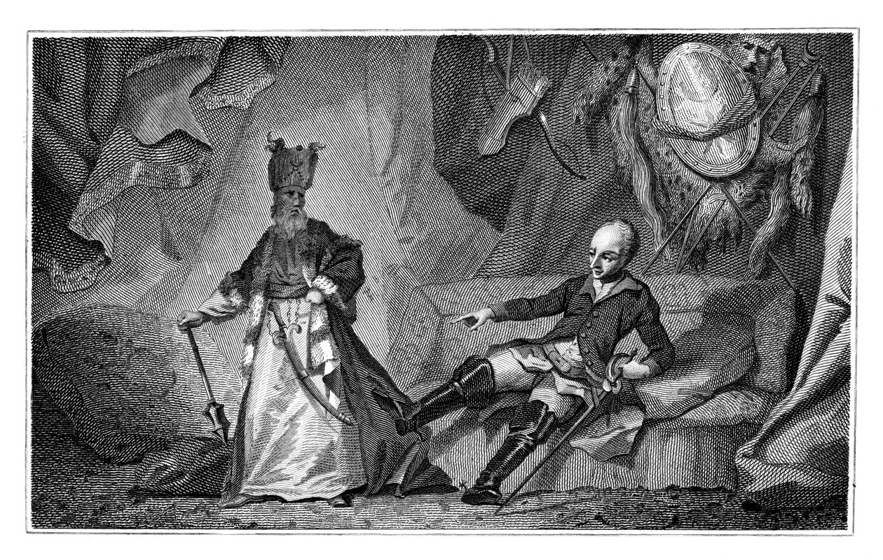 Karl XII af Sverige og Storvesiren, 1709-1713. af Wilson