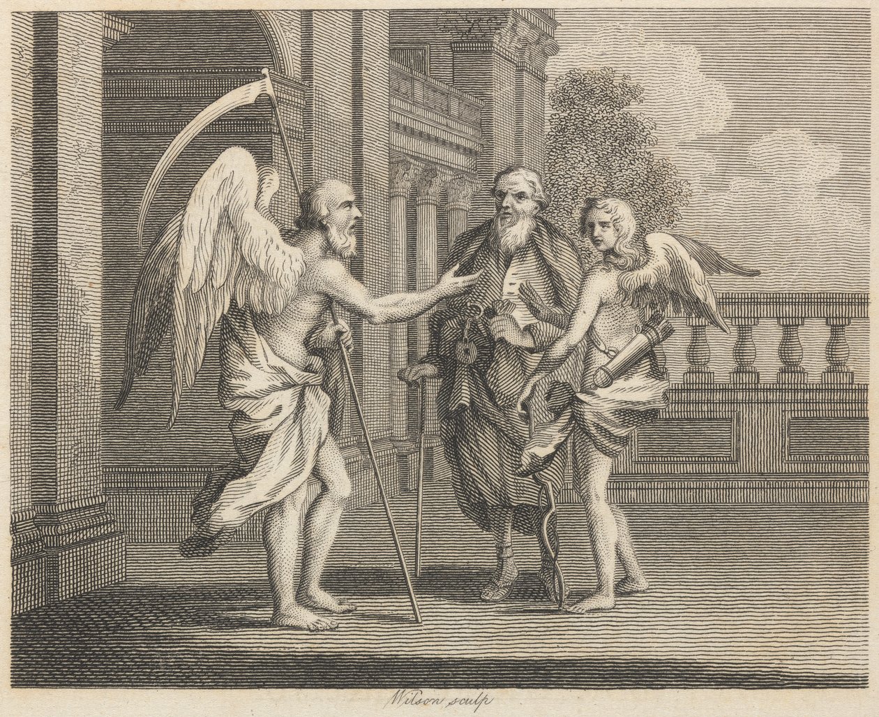 Plutus, Amor og Tid af Wilson