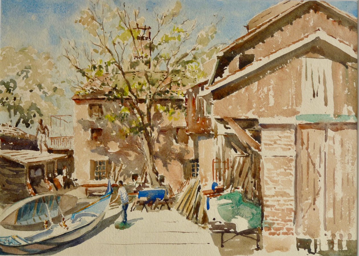 792 Squero di S. Trovaso af Wilson Clive