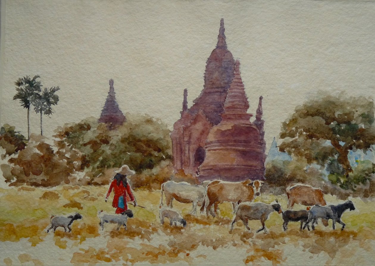 901 Bagan, hyrde blandt templerne af Wilson Clive