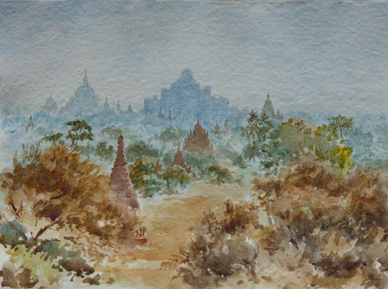 927 Bagan solopgang af Wilson Clive