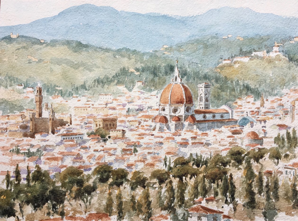 961 Fra Fiesole, forsommer af Wilson Clive