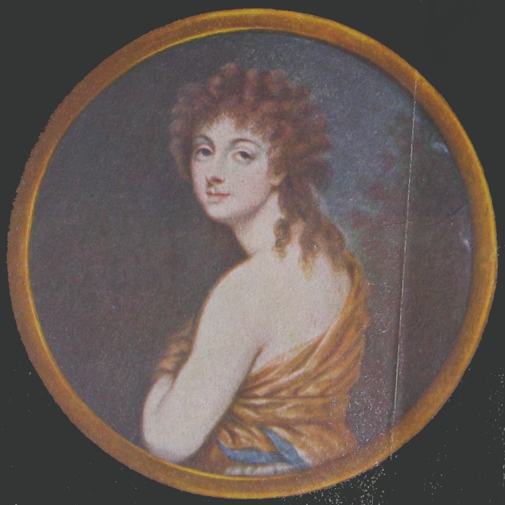 Miniatur af Rozalia Lubomirska f. Chodkiewicz. af Wincenty de Lesseur