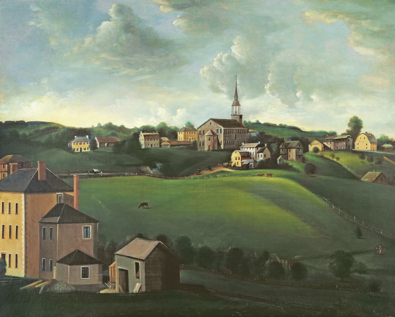 Hingham Meetinghouse, 1845 af Winckworth Allan Gay