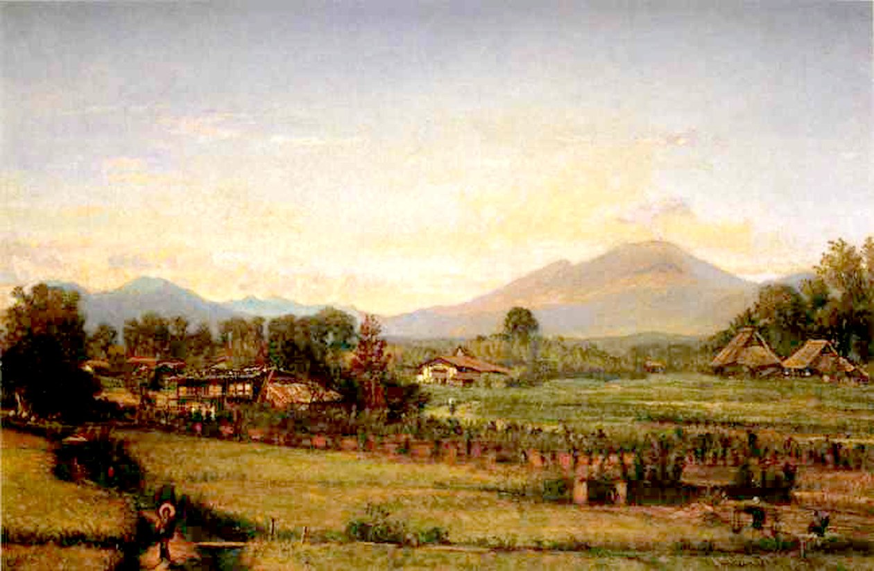 Japansk landskab, 1878 af Winckworth Allan Gay