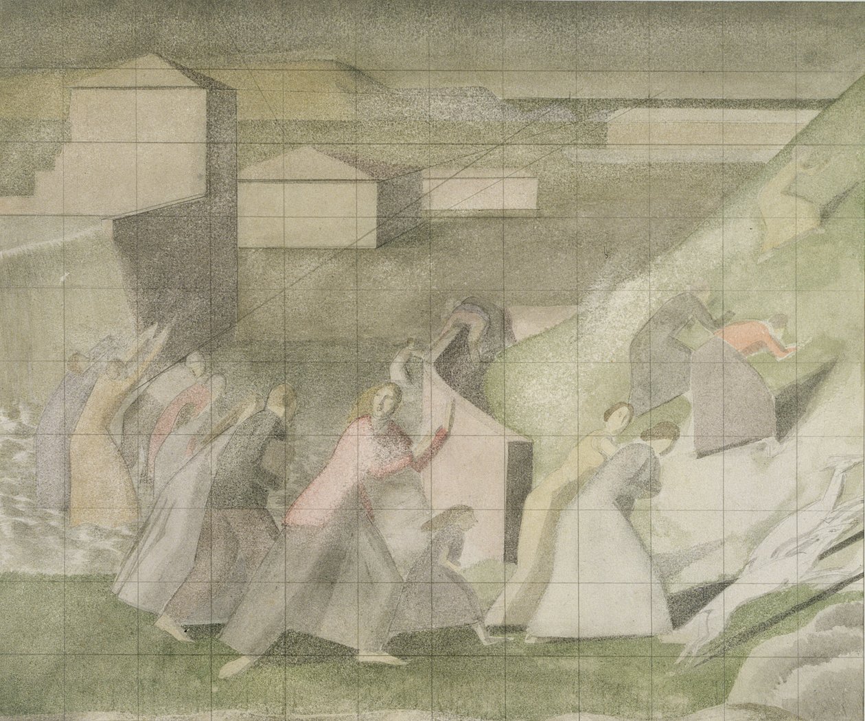 Studie til syndfloden af Winifred Knights