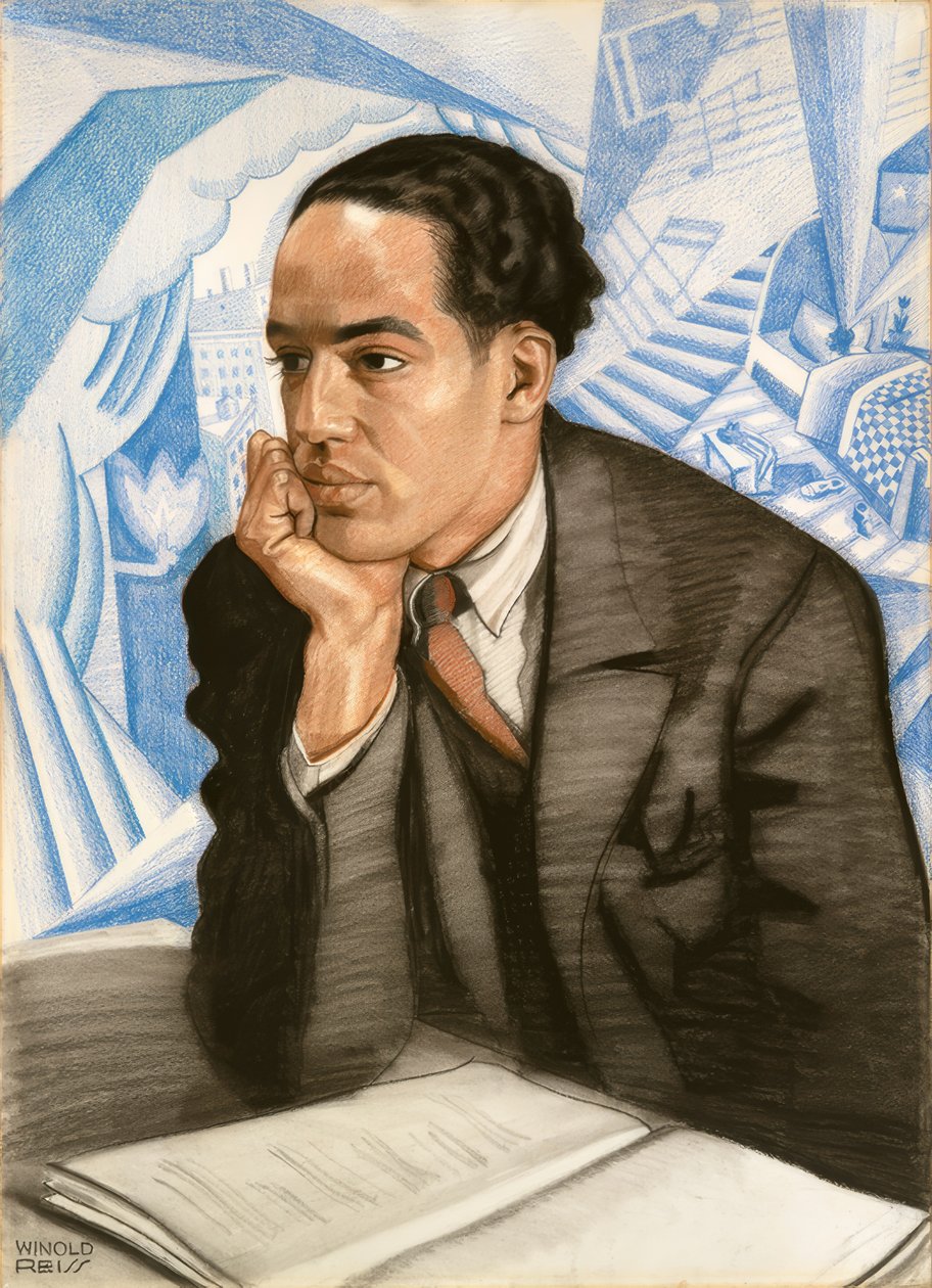 Langston Hughes af Winold Reiss