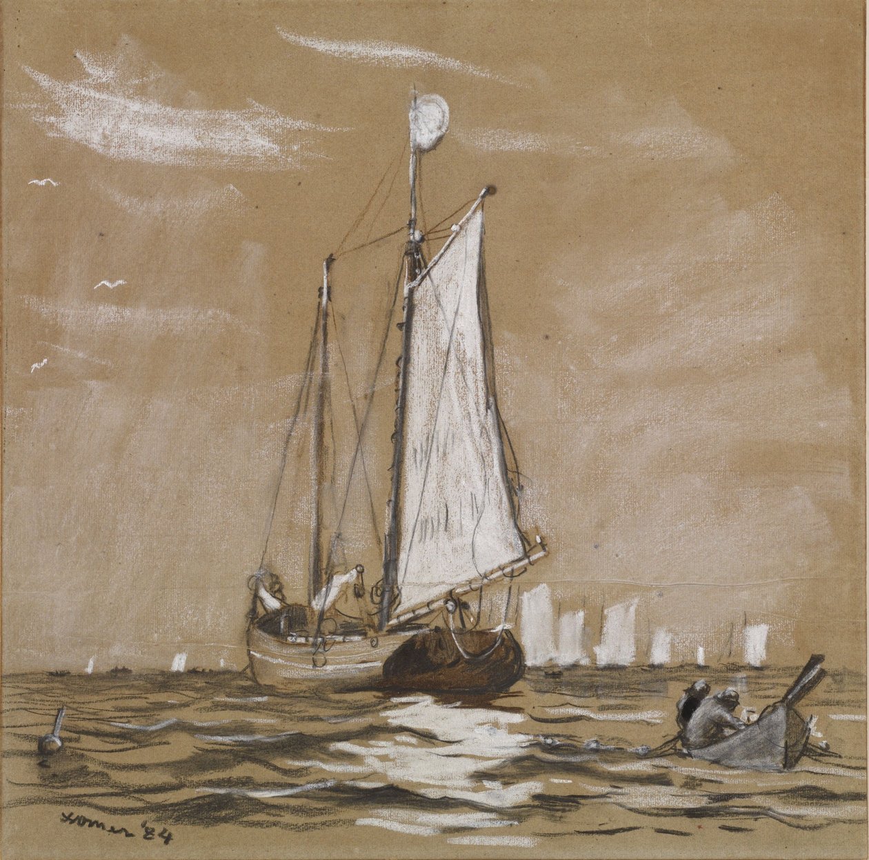 En fiskeri af Winslow Homer