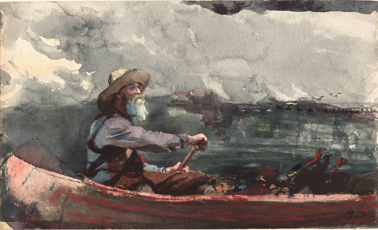 Adirondacks Guide af Winslow Homer