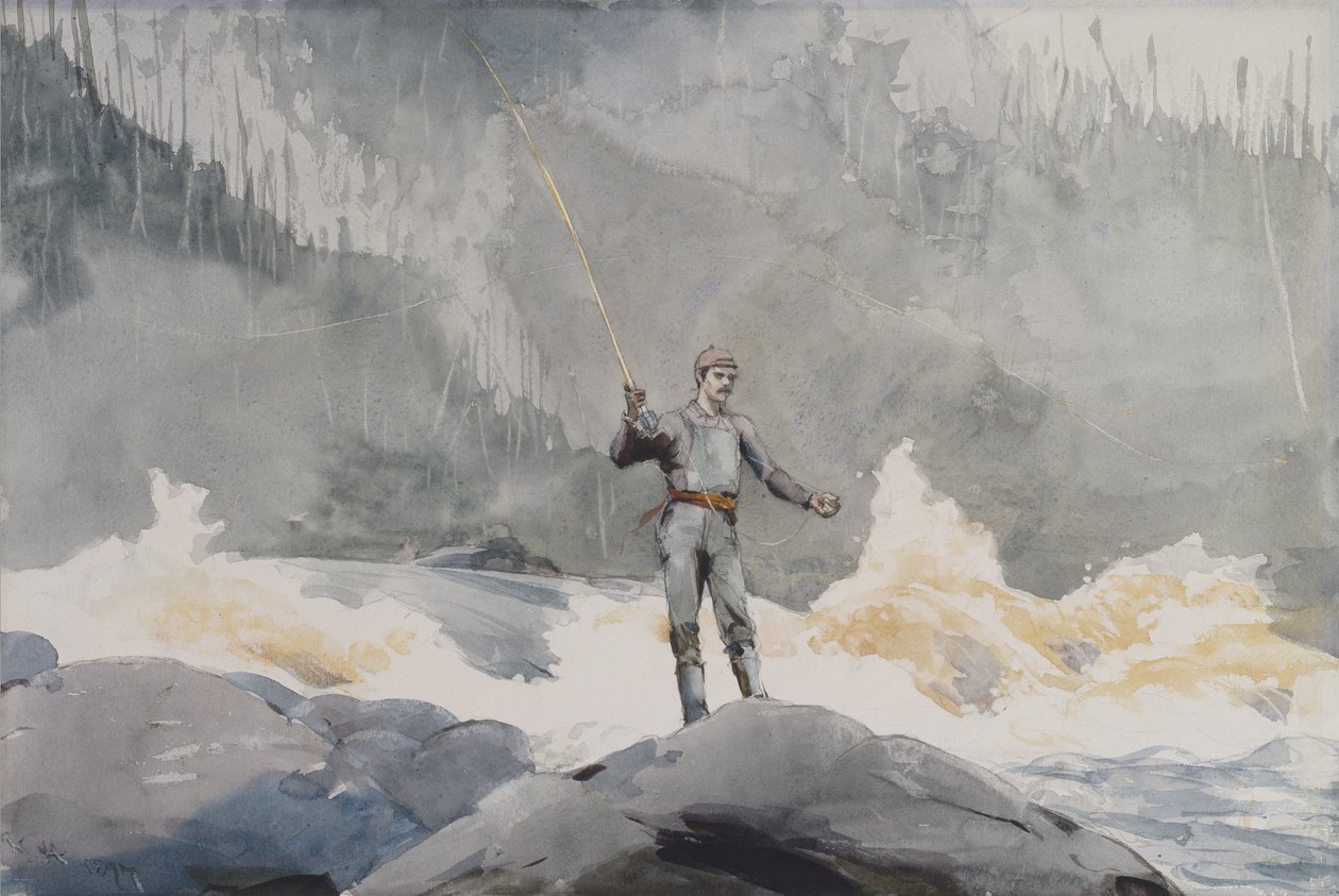 Støbning, 1897 af Winslow Homer