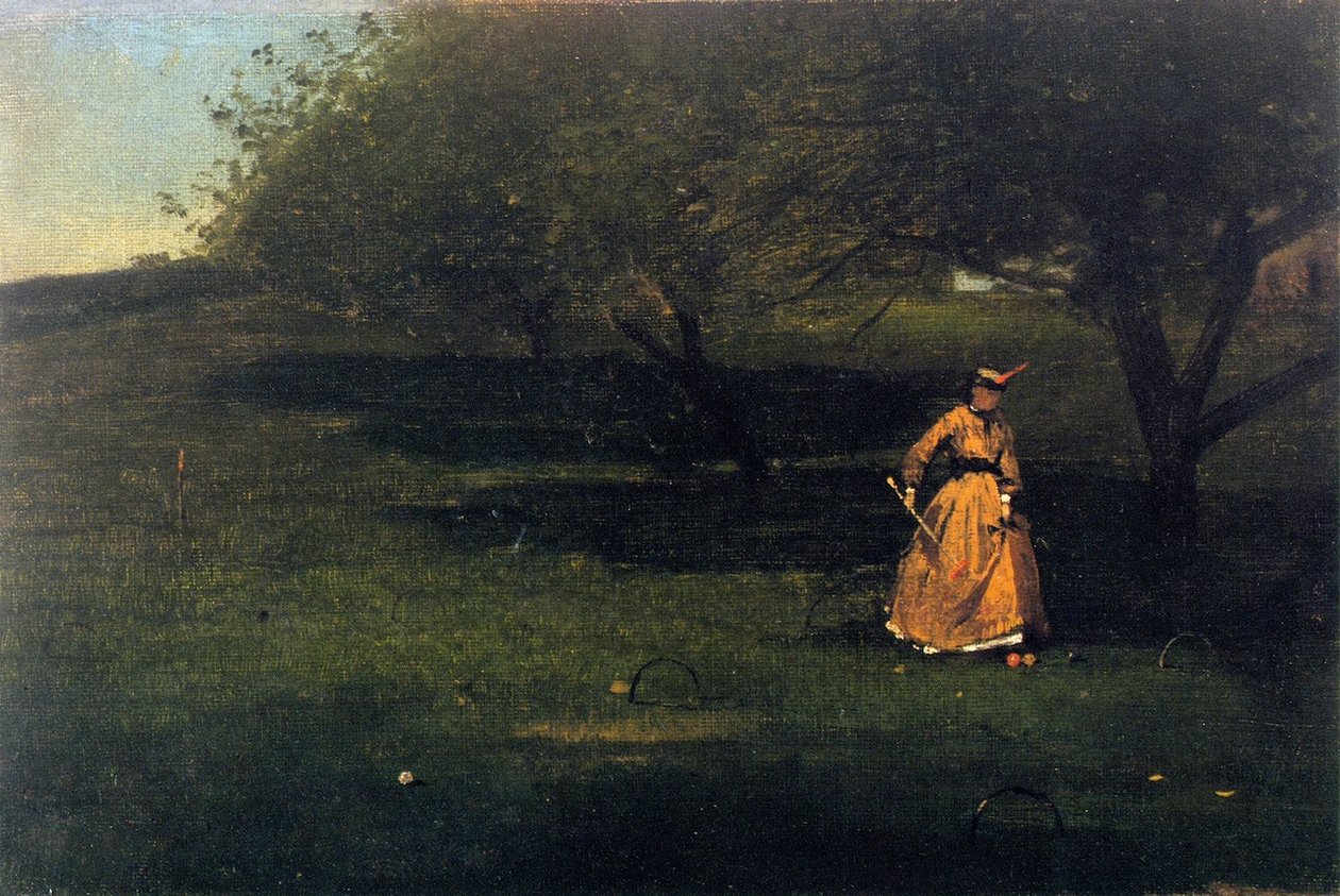 Kroket spiller af Winslow Homer