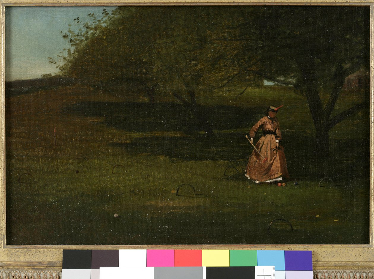 Kroket spiller af Winslow Homer