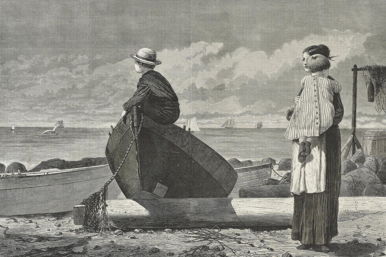 Fars kommer! af Winslow Homer