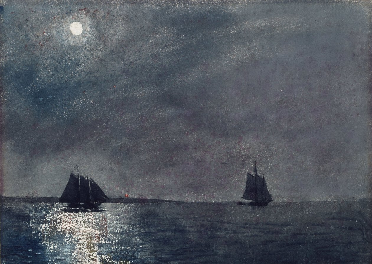 Eastern Point Light af Winslow Homer