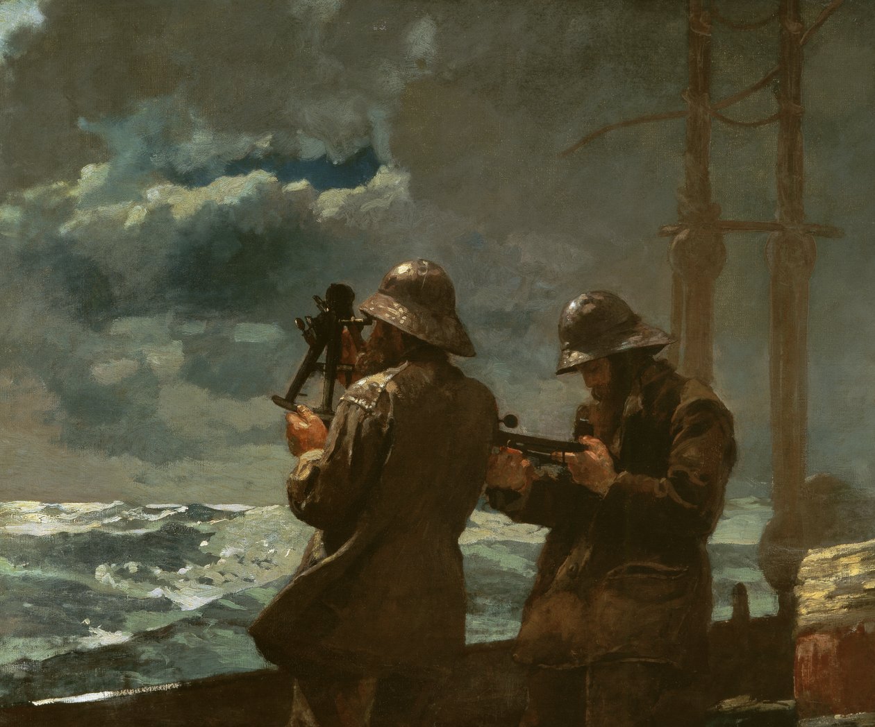 Otte klokker, 1886 af Winslow Homer