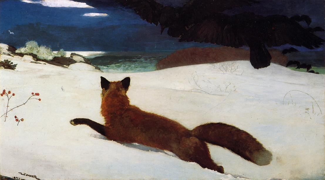 Rævejagt af Winslow Homer