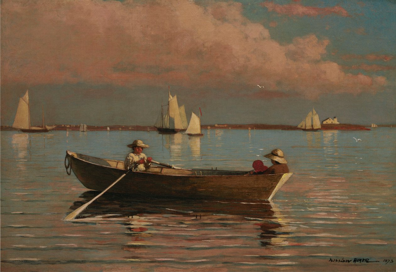 Gloucester Havn af Winslow Homer