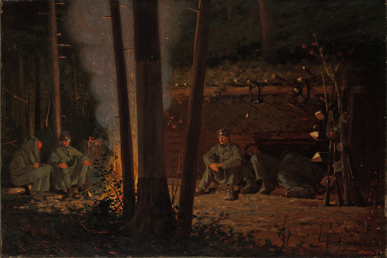 Foran Yorktown af Winslow Homer