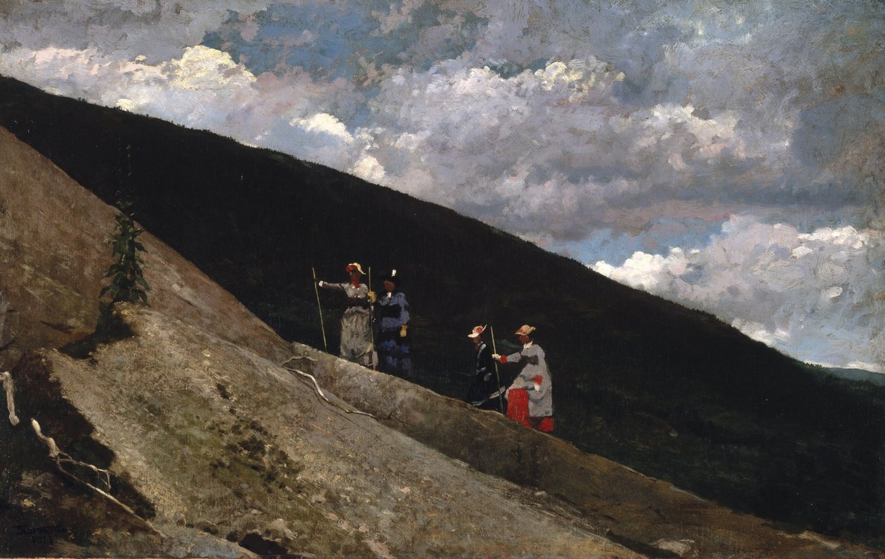 I bjergene af Winslow Homer