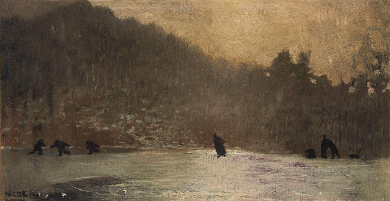 Stå på skøjter af Winslow Homer