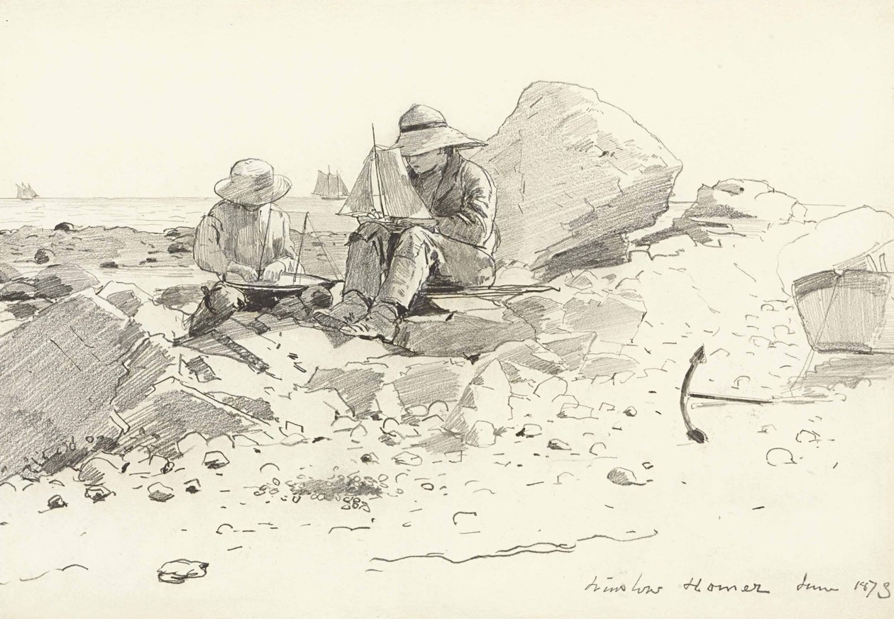 Bådbyggerne af Winslow Homer