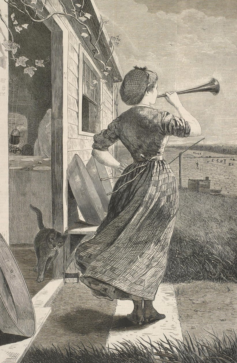 Middagshorn af Winslow Homer