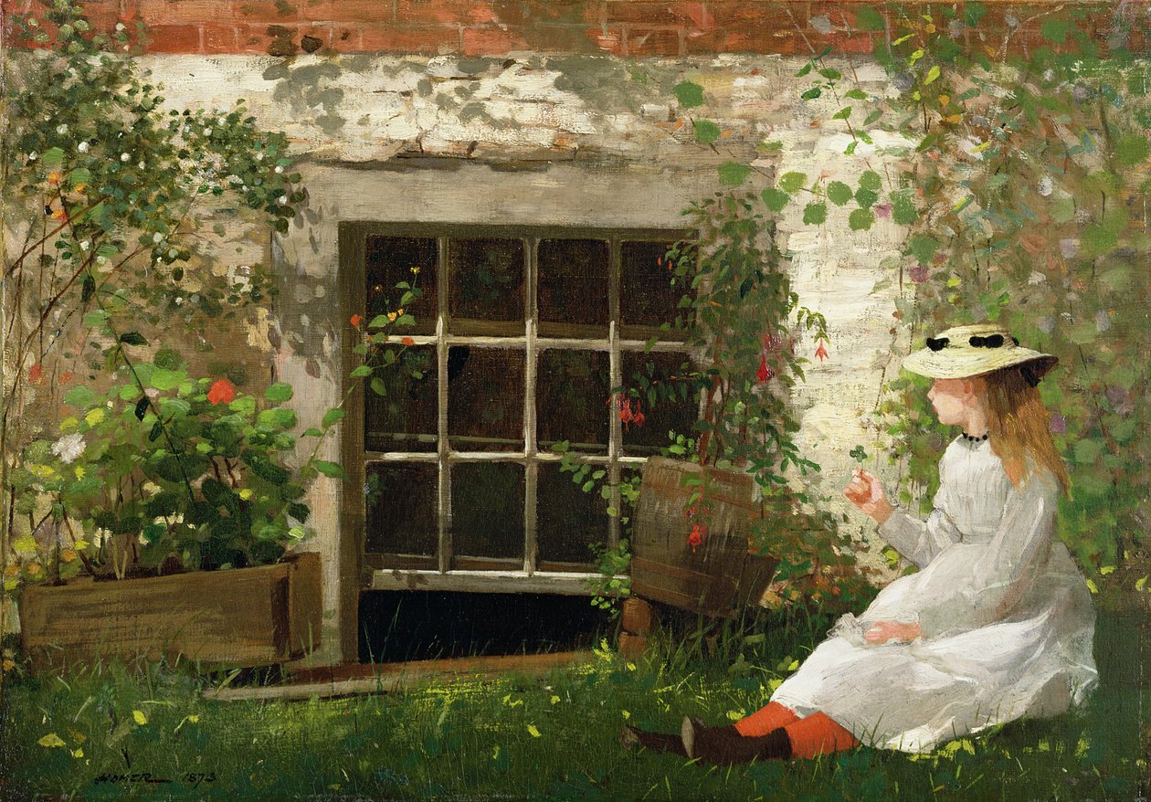 Firkløveret, 1873 af Winslow Homer