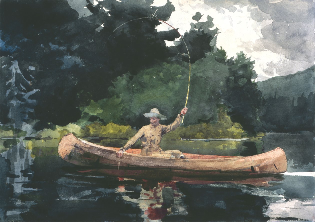 The North Woods (spiller ham) af Winslow Homer