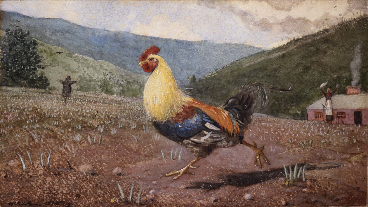 Hanen, 1876 af Winslow Homer