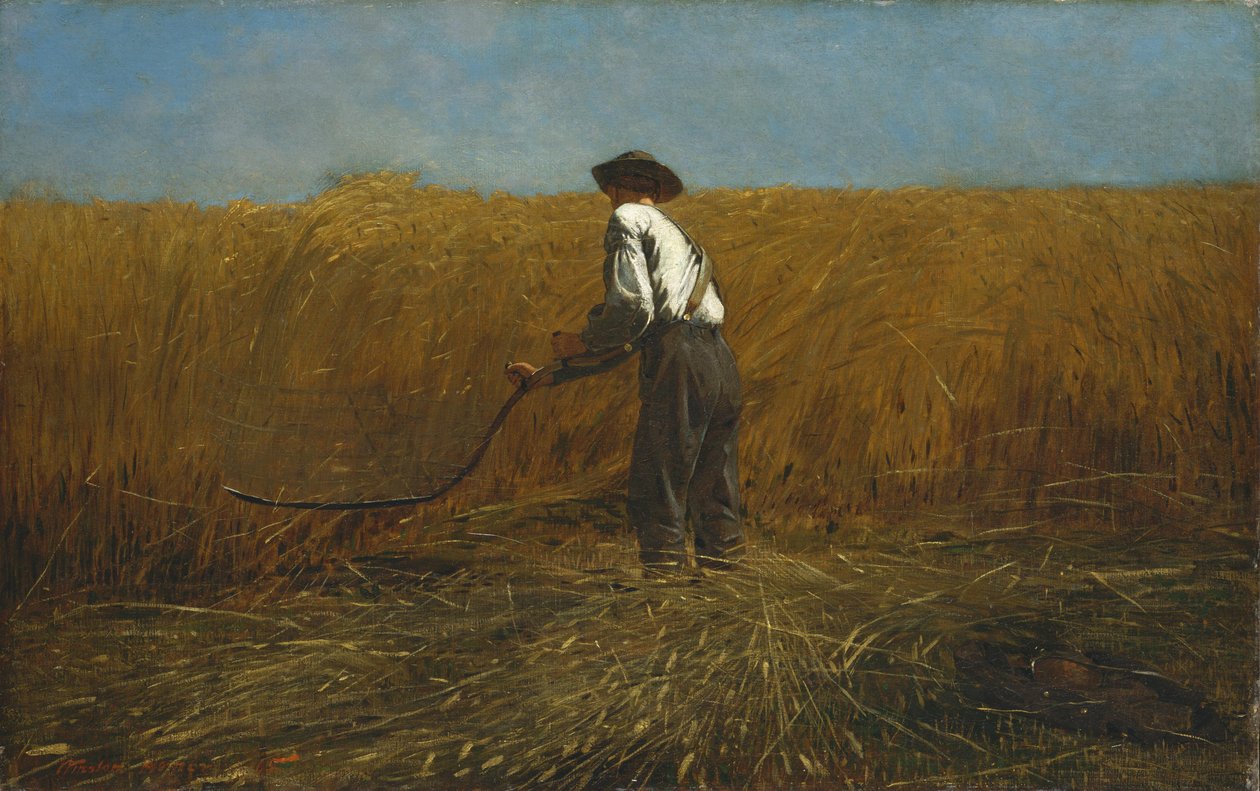 Veteranen på et nyt felt af Winslow Homer