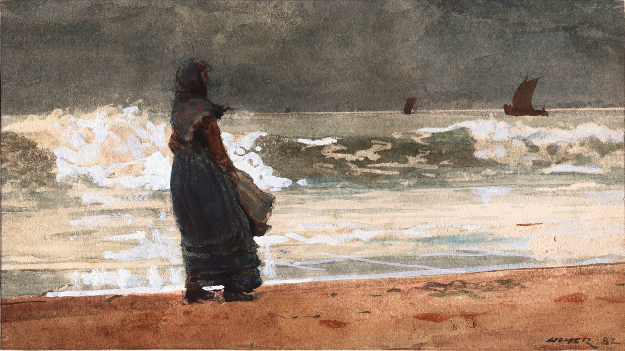 Vagten, Tynemouth af Winslow Homer