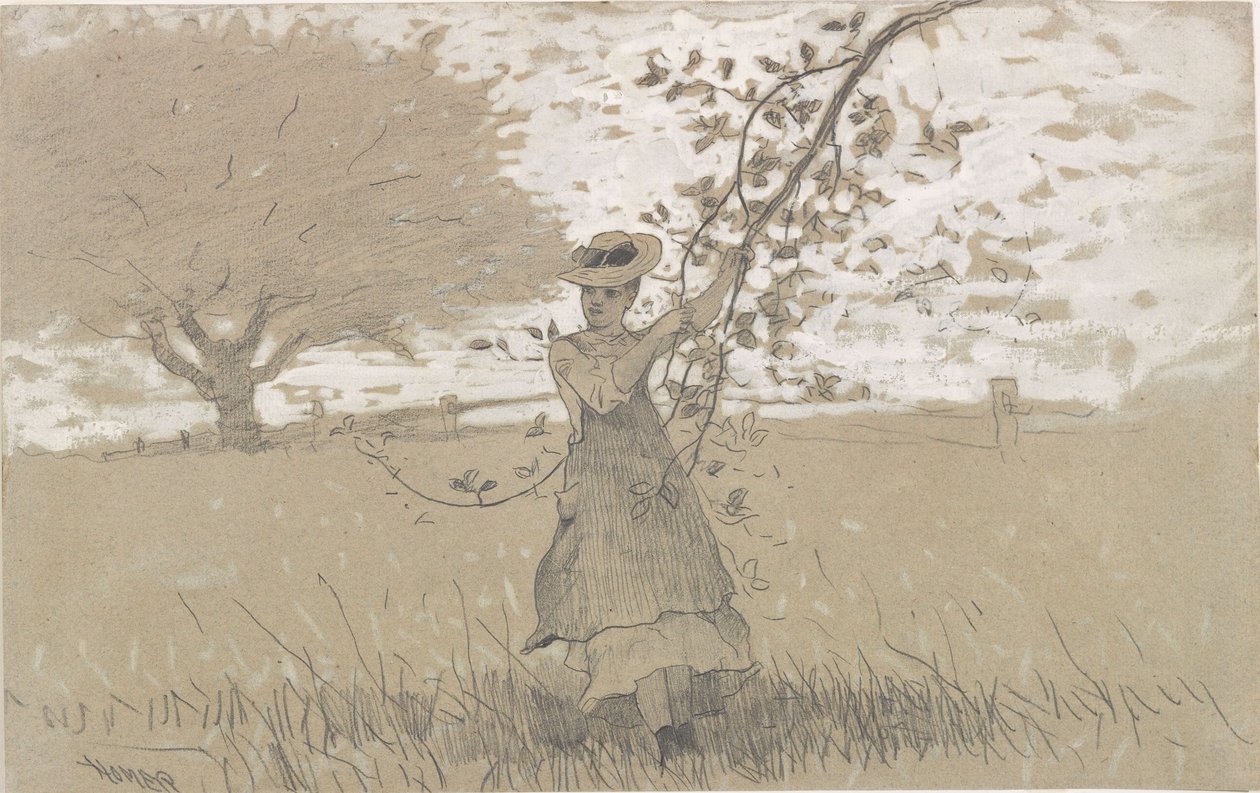 Under æblegrene af Winslow Homer