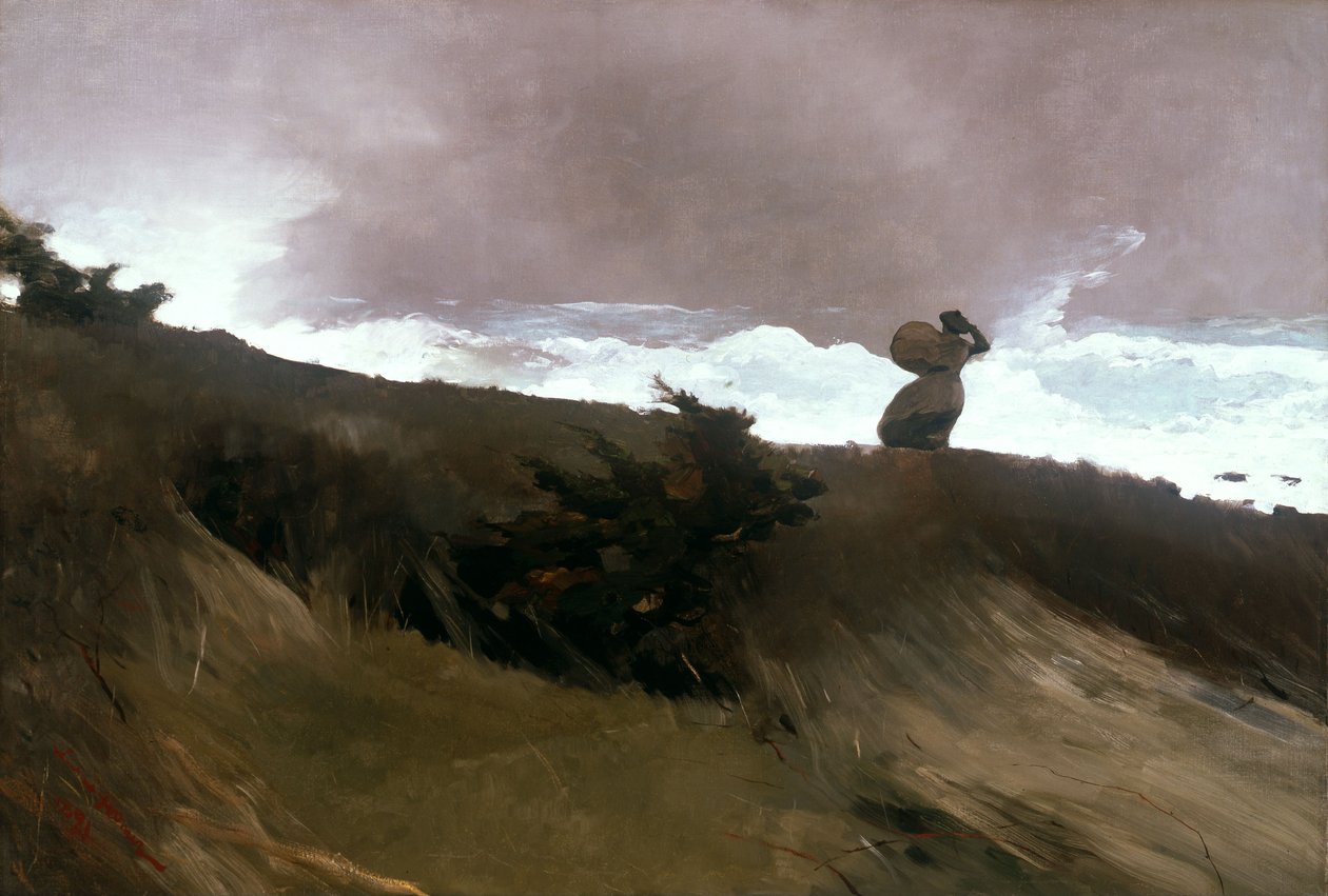 Vestvind af Winslow Homer