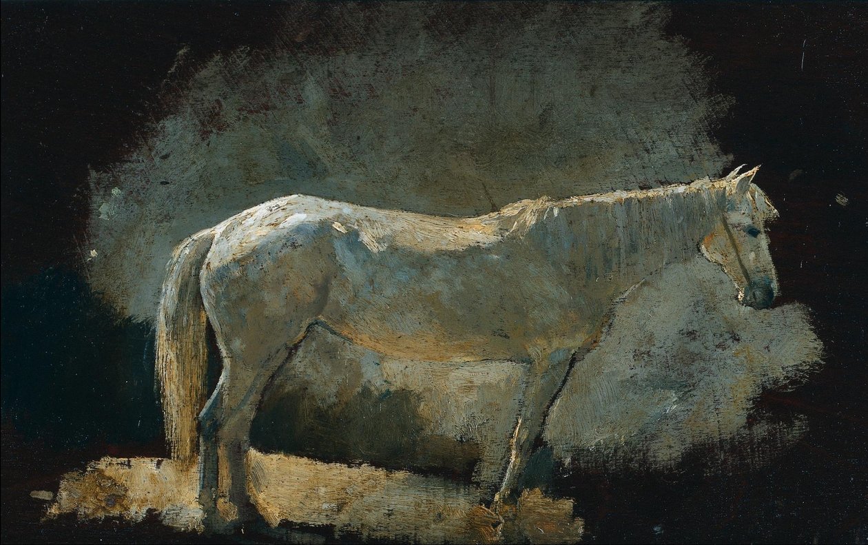 Hvid hoppe af Winslow Homer