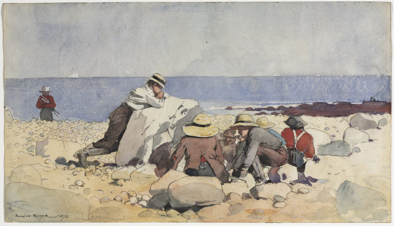 En muslingefest af Winslow Homer