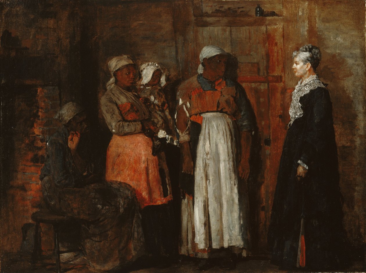 Besøg af den gamle herskerinde af Winslow Homer