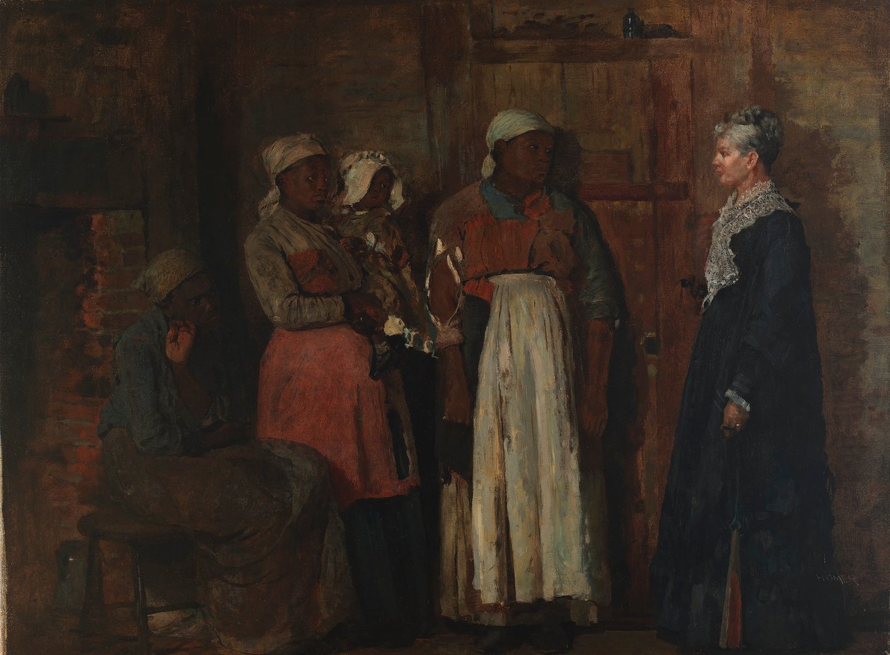 Besøg af den gamle herskerinde af Winslow Homer