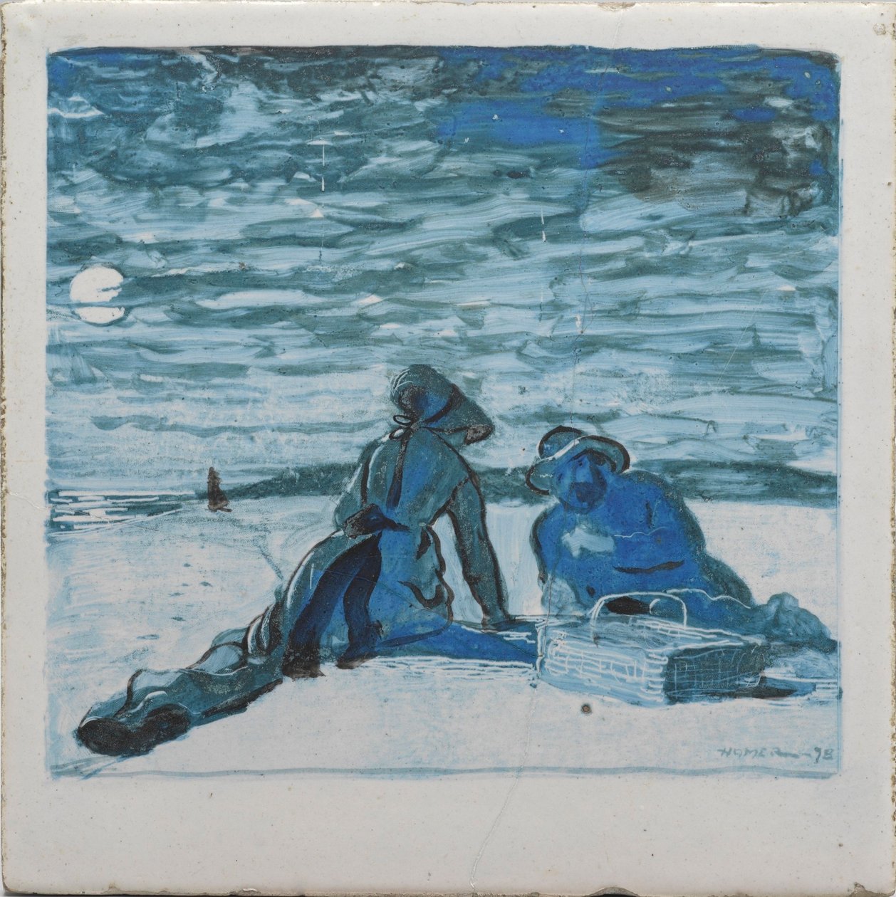 En kystflise af Winslow Homer