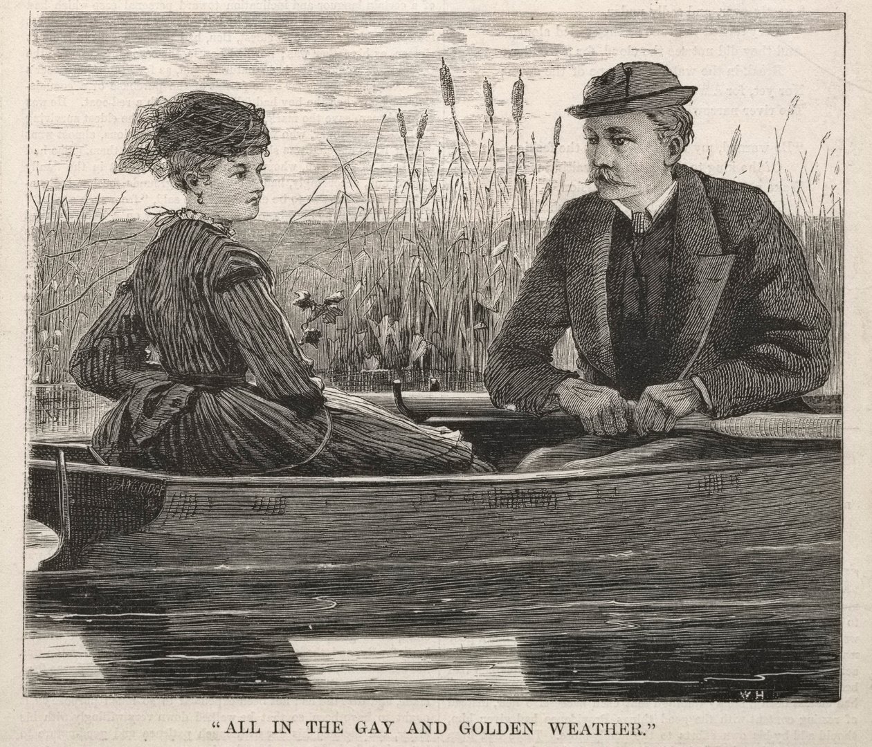 "Alt i det glade og gyldne vejr" af Winslow Homer