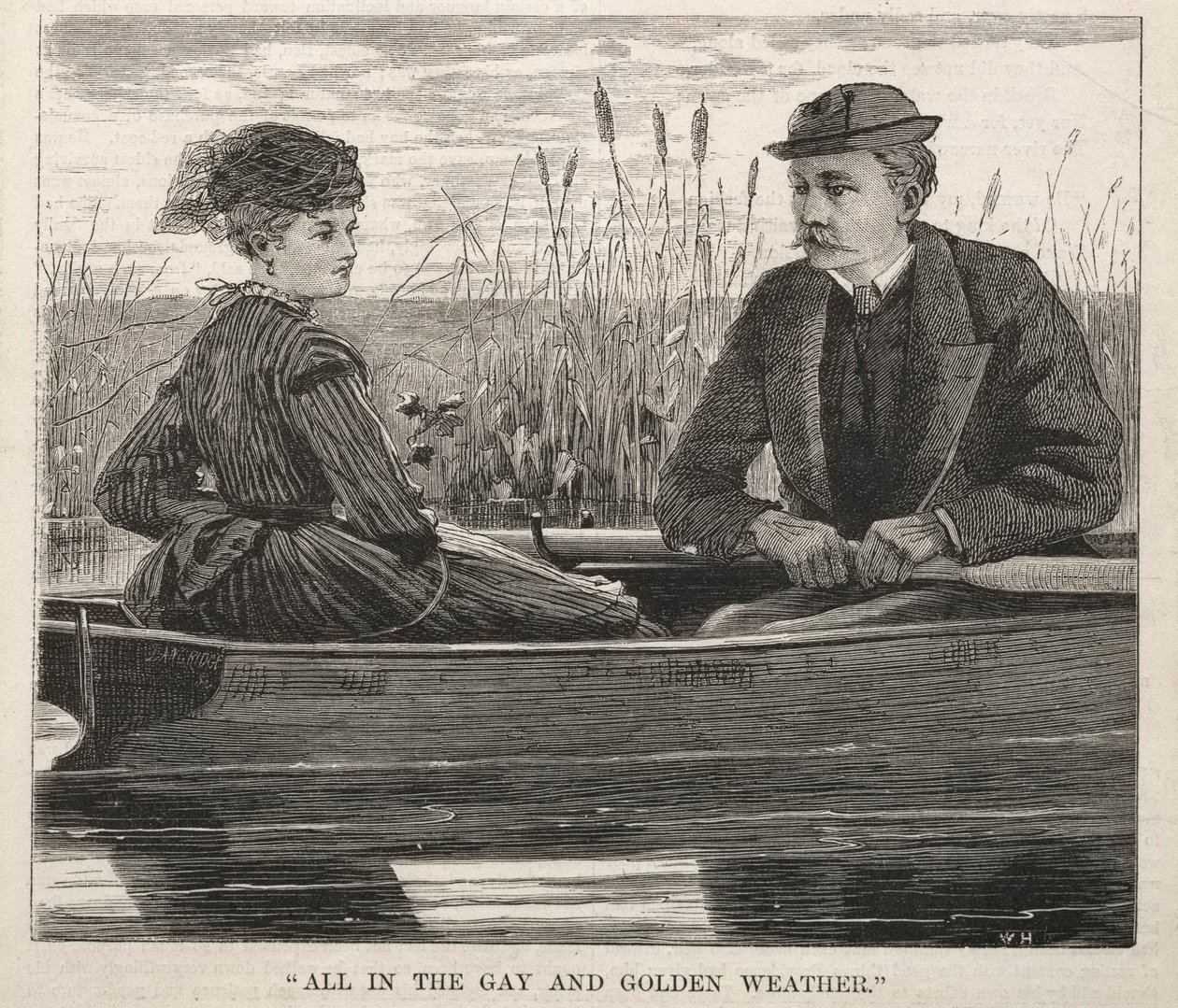 Alt i det homoseksuelle og gyldne vejr, 1869. af Winslow Homer