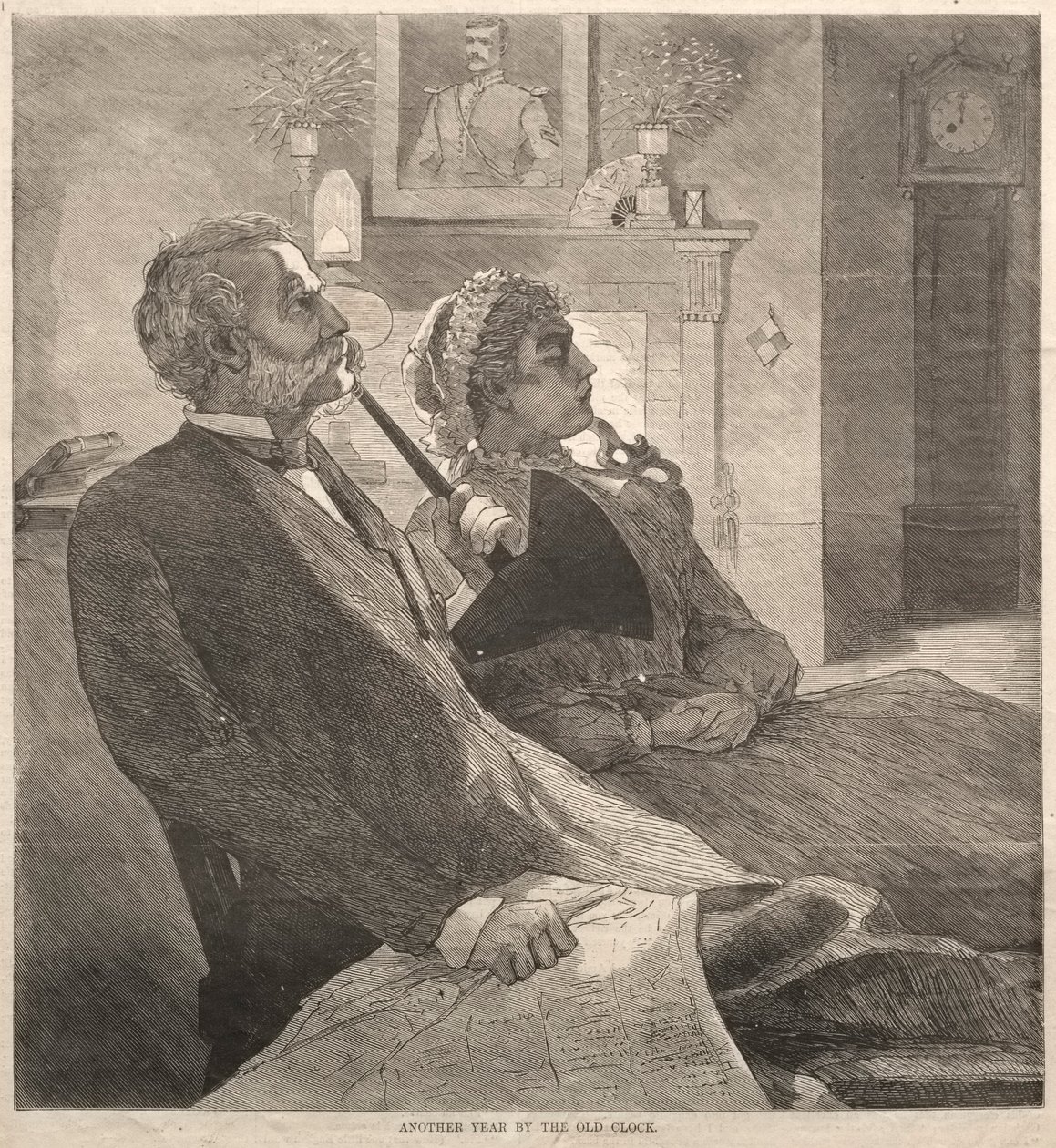 Endnu et år af det gamle ur, 1870. af Winslow Homer