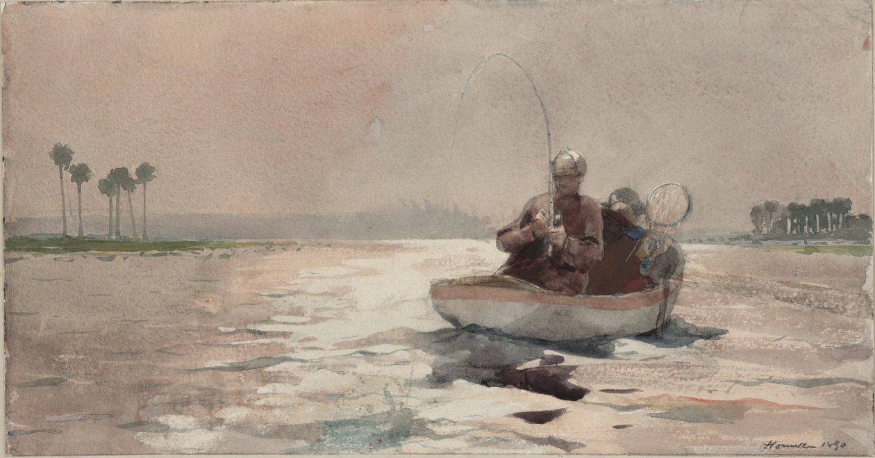Aborrefiskeri - Florida af Winslow Homer