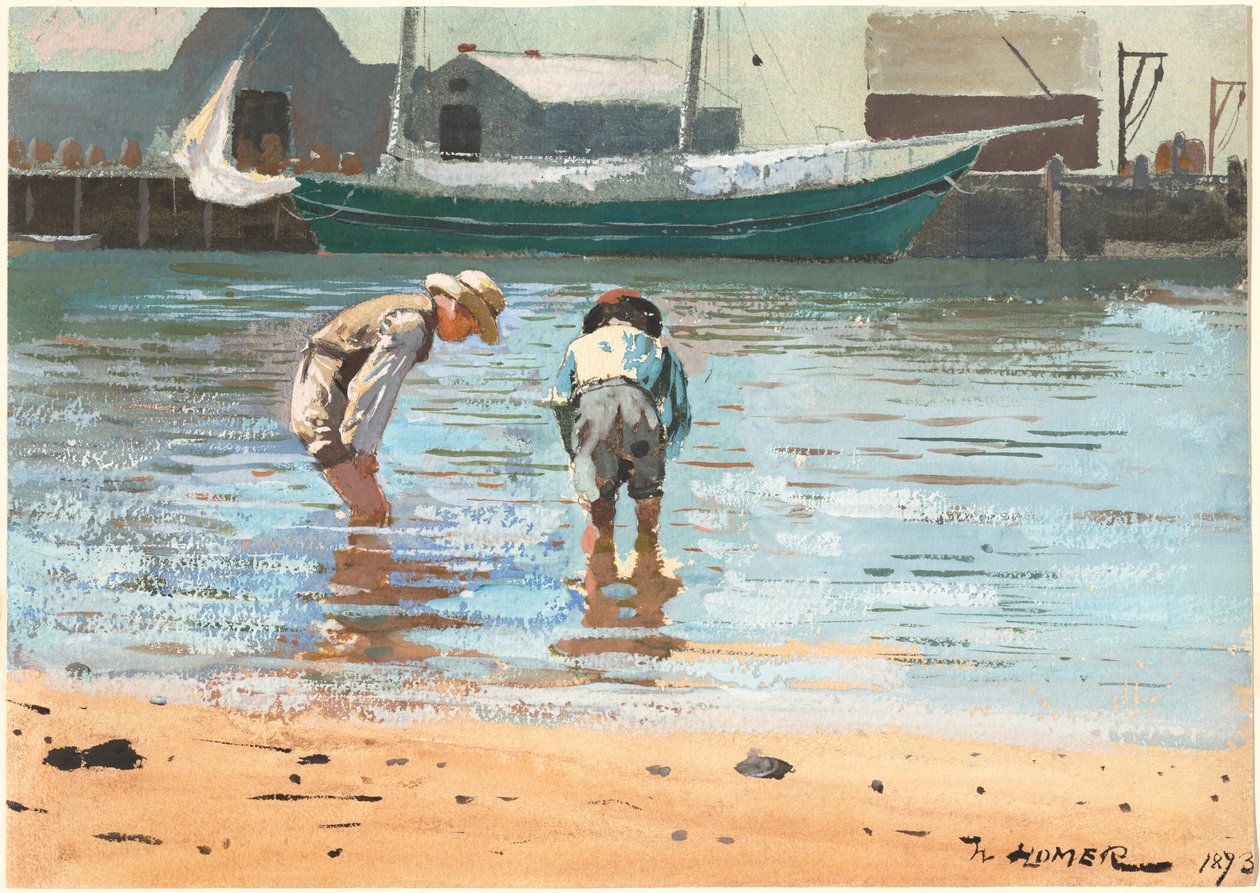 Drenge vader af Winslow Homer