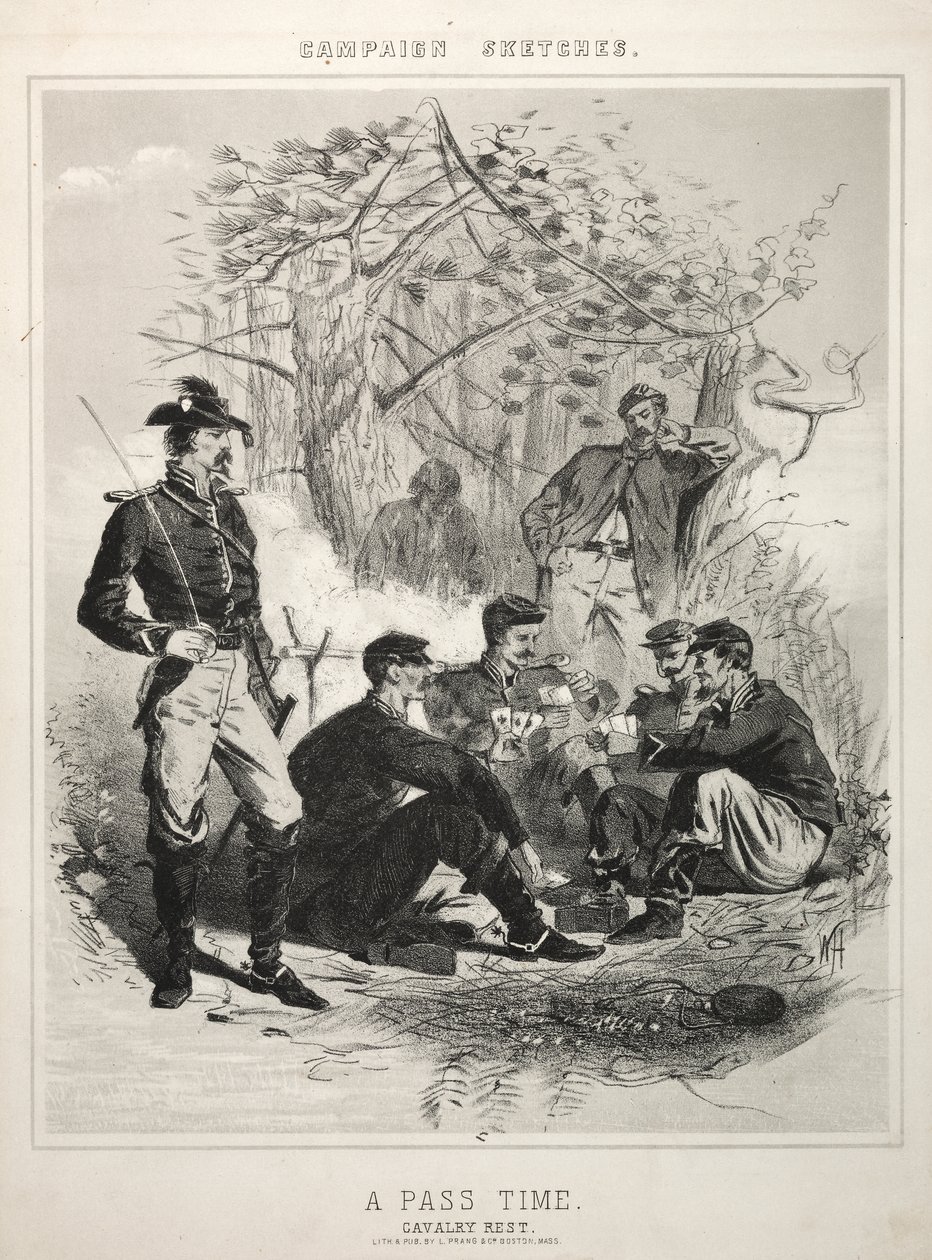 Kampagneskitser:  En tidsfordriv af Winslow Homer