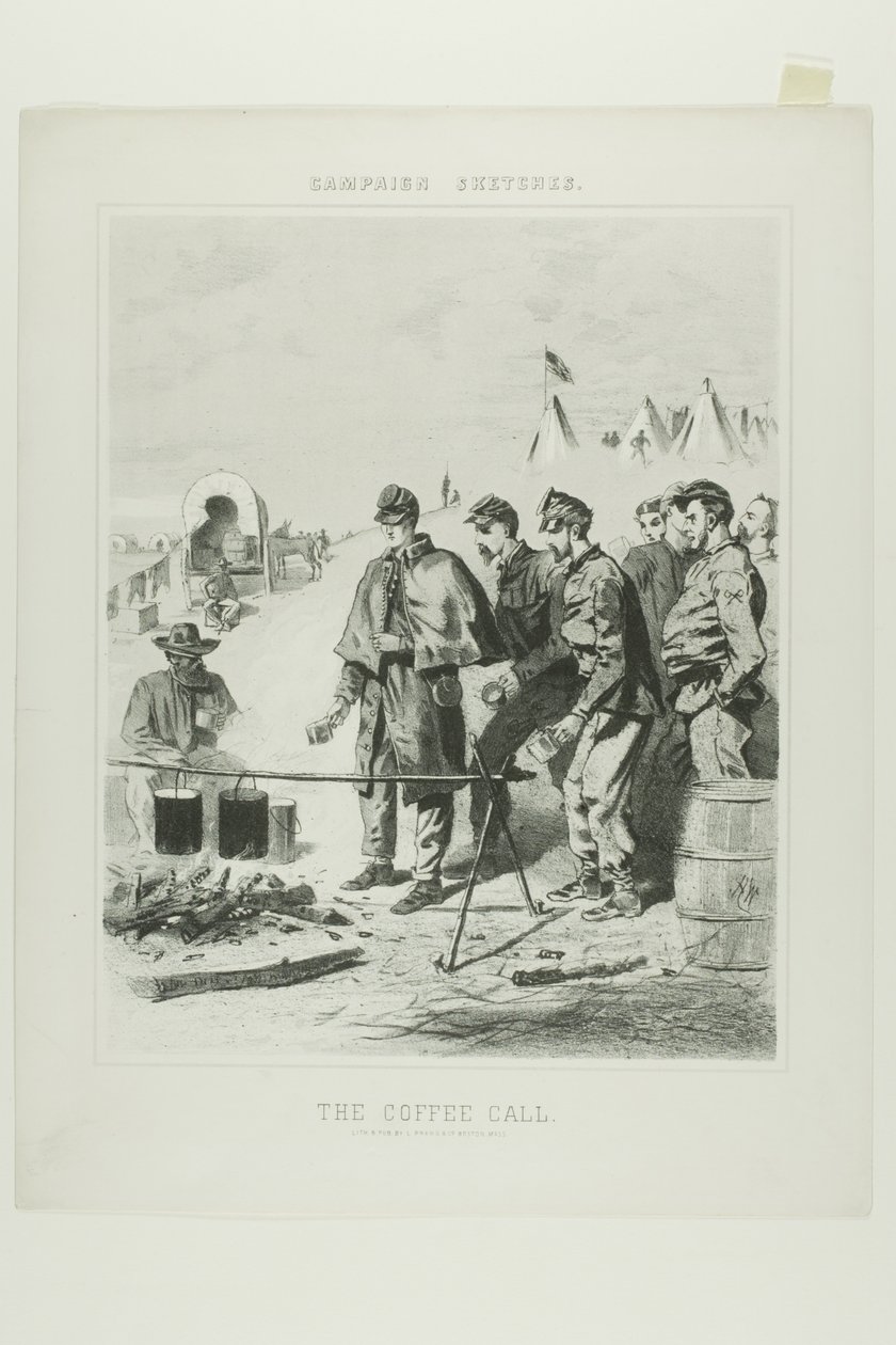 Skitser til kampagnen: Kaffeopkald af Winslow Homer