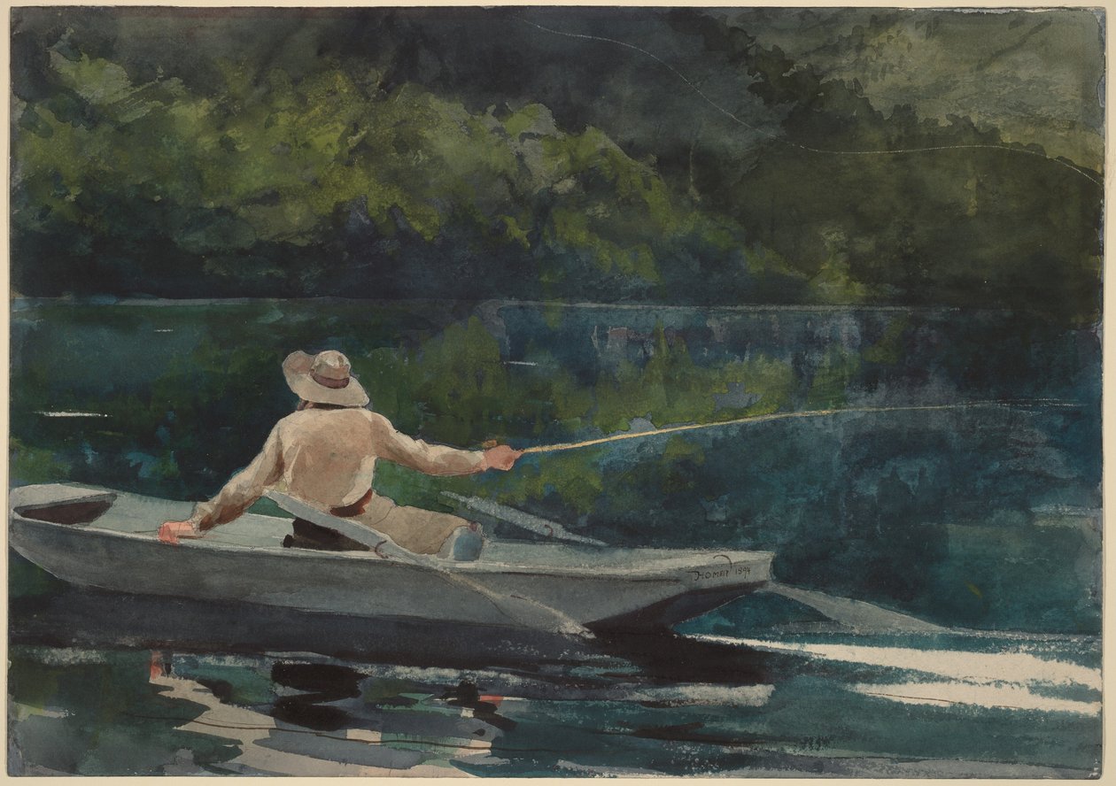 Støbning, nummer to af Winslow Homer