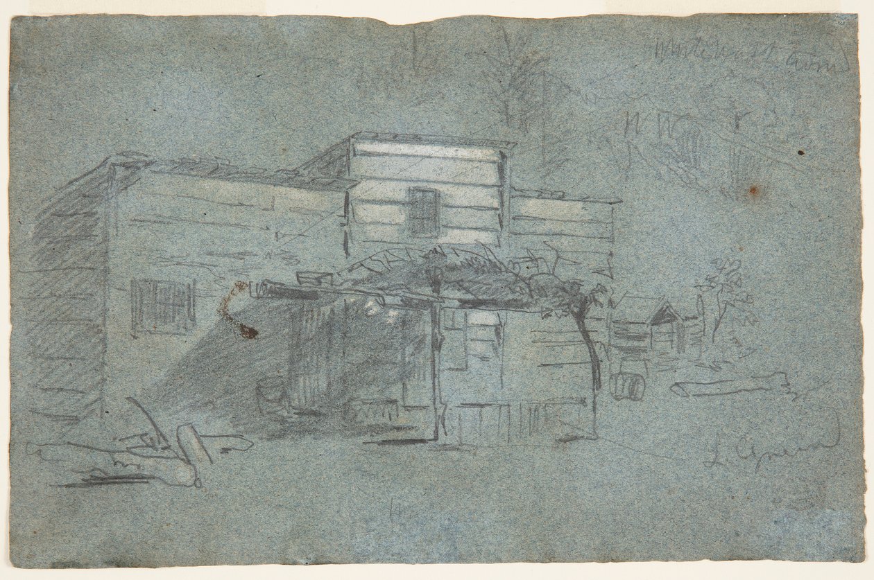 Clapboard Shack af Winslow Homer