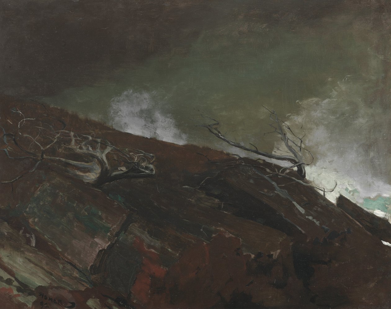 Coast of Maine, 1893 af Winslow Homer